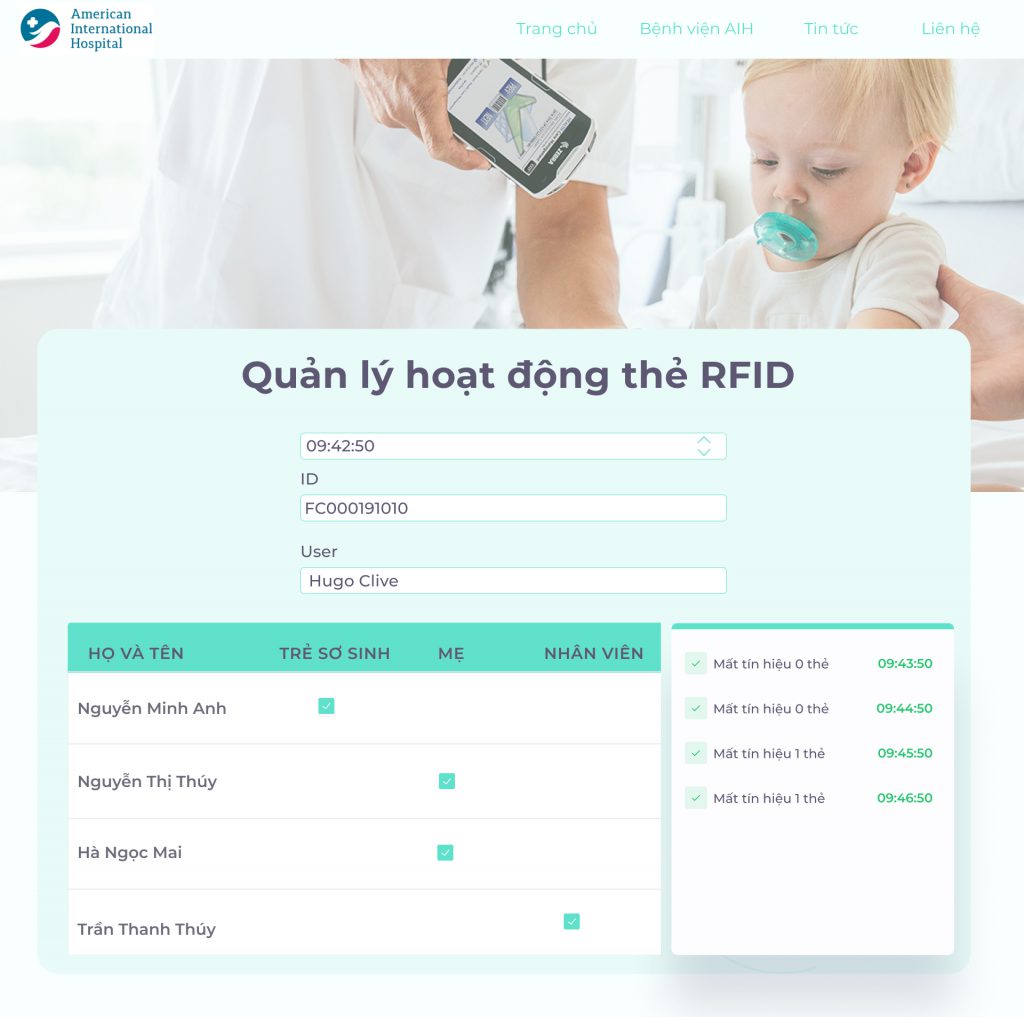 Activity 1 Ứng dụng RFID trong quản lý trẻ sơ sinh