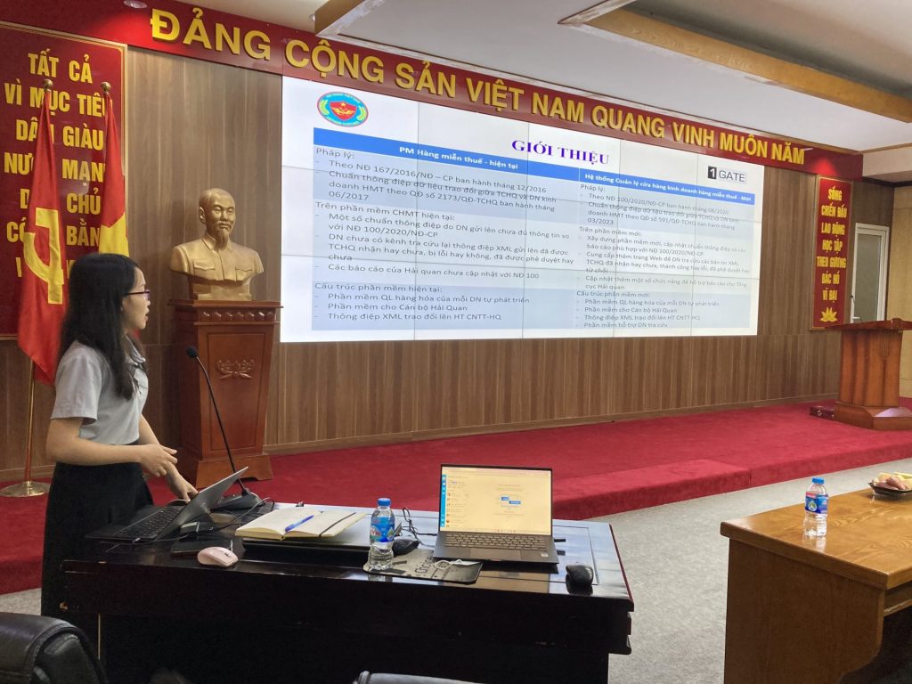 Hệ thống quản lý cửa hàng kinh doanh hàng miễn thuế cho Hải Quan Việt Nam Hệ thống quản lý cửa hàng kinh doanh hàng miễn thuế cho Hải quan Việt Nam