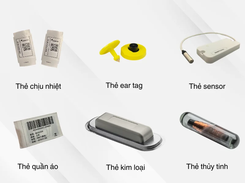 Phân loại thẻ tag RFID theo các cách khác