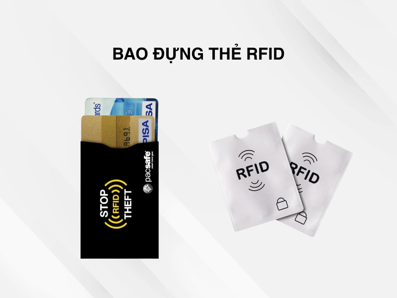 Bao đựng thẻ RFID Blocking 