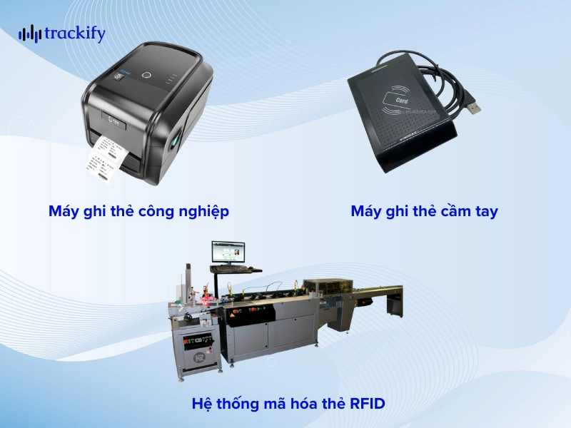 Một số loại máy ghi thẻ RFID