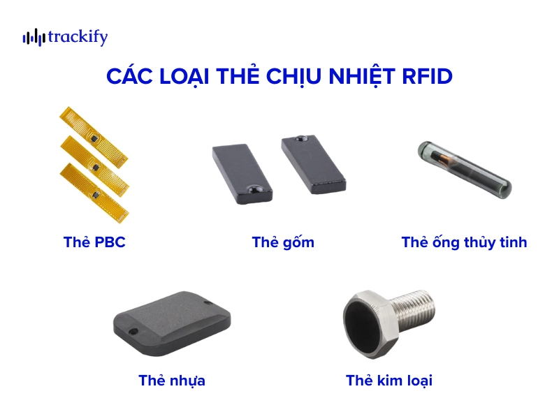 5 loại thẻ chịu nhiệt RFID phổ biến
