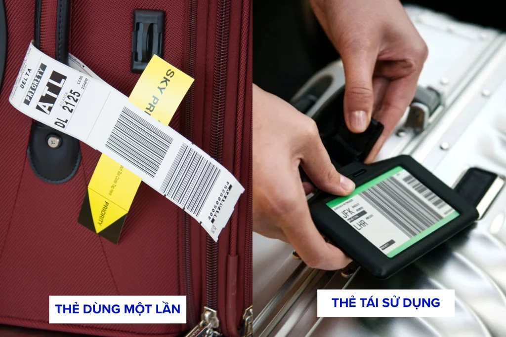 Thẻ RFID trong ngành hàng không, sân bay