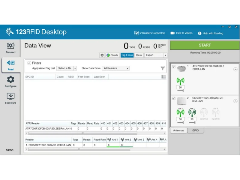 Phần mềm RFID 123RFID Desktop (Zebra)