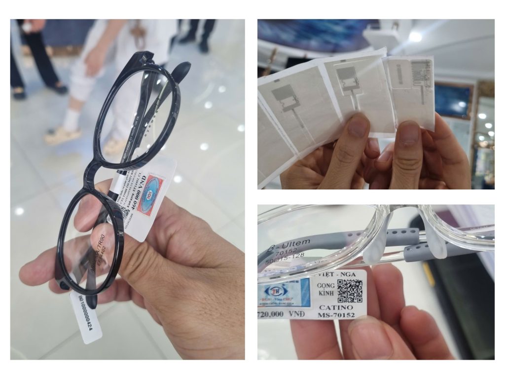 Thẻ RFID gắn trên hơn 6000 sản phẩm kính tại Bệnh viện Mắt Việt - Nga