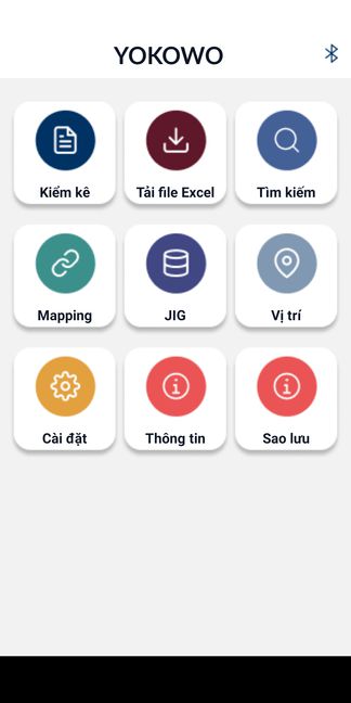 Phần mềm quản lý tài sản tại Yokowo do Trackify thiết kế