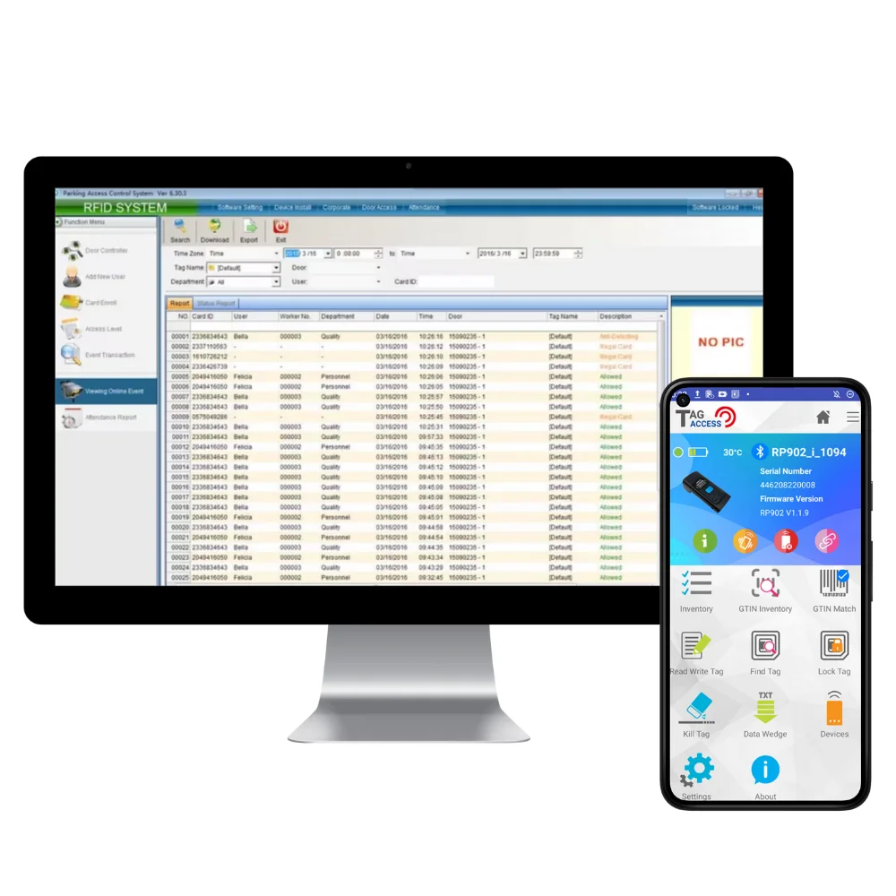 Phần mềm RFID kiểm soát ra vào (RFID Access Control Software)
