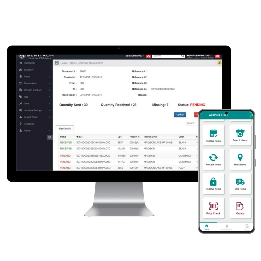 Phần mềm RFID quản lý bán lẻ (RFID Retail Software)