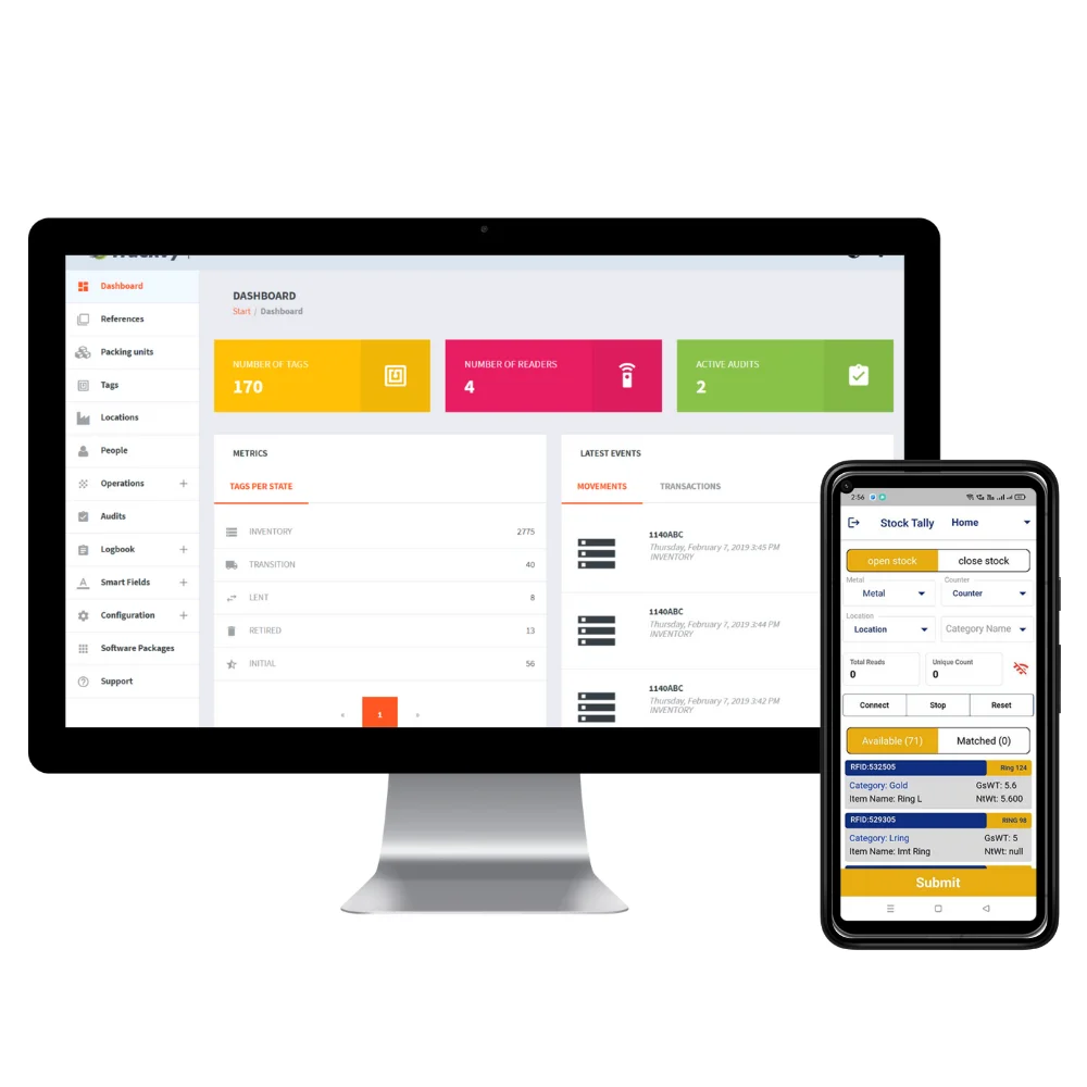 Phần mềm RFID quản lý kho (RFID Warehouse Inventory Management Software)