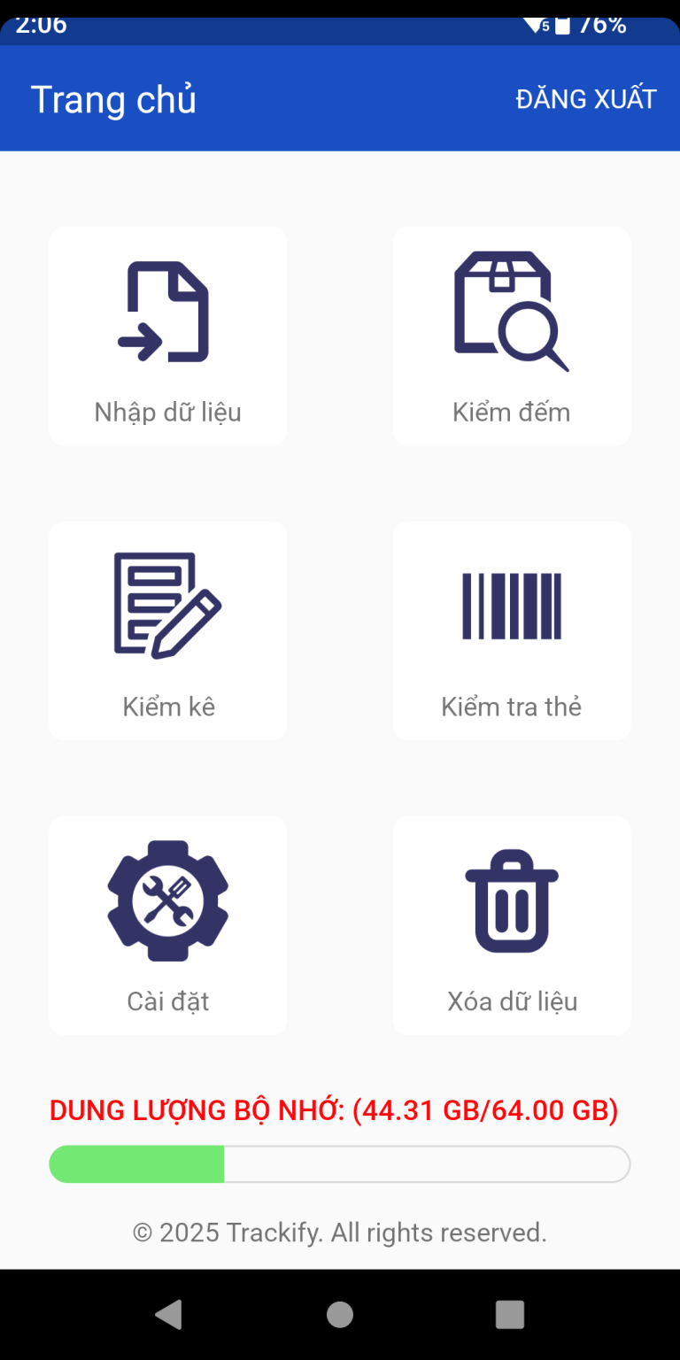 Phần mềm quản lý hàng hóa ứng dụng công nghệ RFID