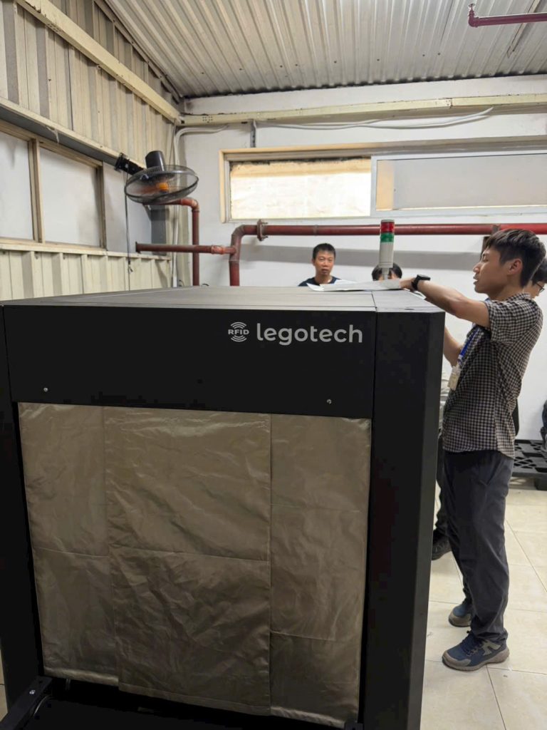 Hệ thống quản lý hàng hóa bằng băng tải đếm hàng RFID Tunnel