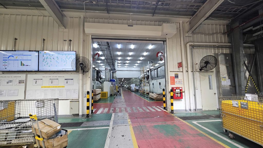 Panasonic Việt Nam ứng dụng RFID trong quản lý kho nguyên vật liệu Nhà máy Panasonic có diện tích kho lớn, lên tới 5000m2