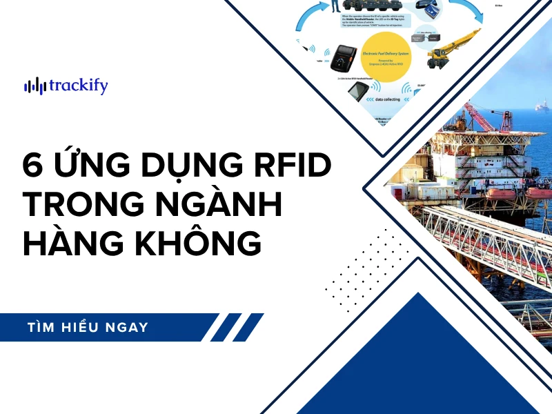 6 ứng dụng RFID trong ngành hàng không