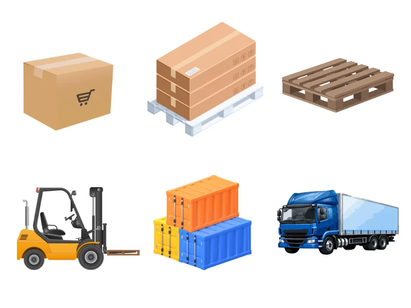 RFID quản lý kho logistics: Ứng dụng từ kho đến chuỗi cung ứng Các loại tài sản mà hệ thống RFID quản lý kho logistics có thể quản lý