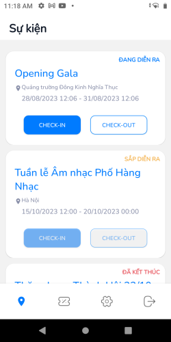 Trackify triển khai hệ thống quản lý sự kiện bằng RFID cho Monsoon Music Festival Hệ thống quản lý sự kiện ứng dụng RFID: Mobile app Check-in, Check-out