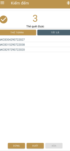 Ứng dụng mobile app quản lý hàng hóa trang sức bằng RFID